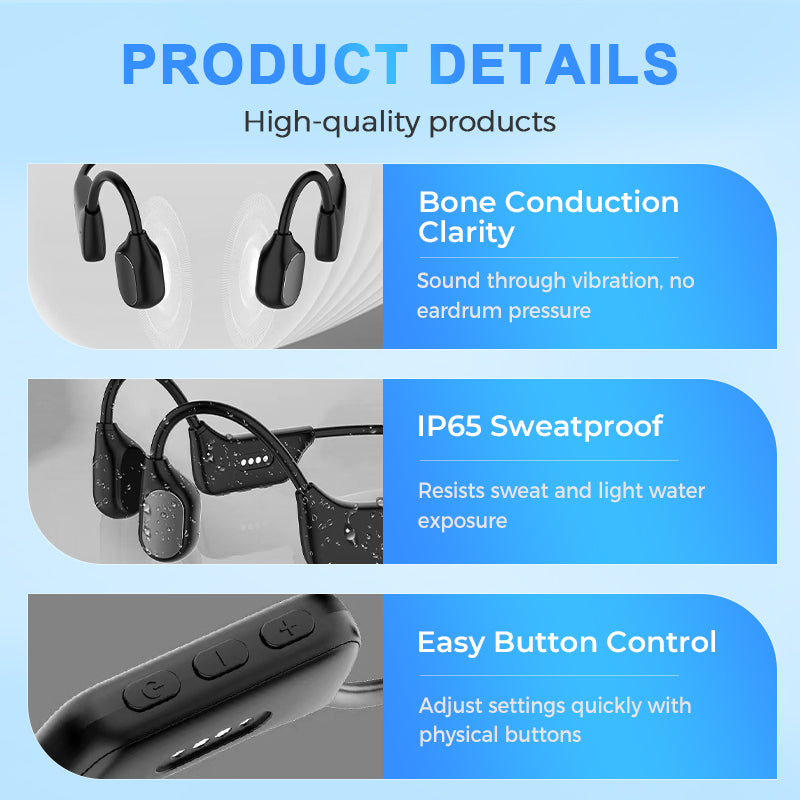 Open-ear bone conduction hearing device product details