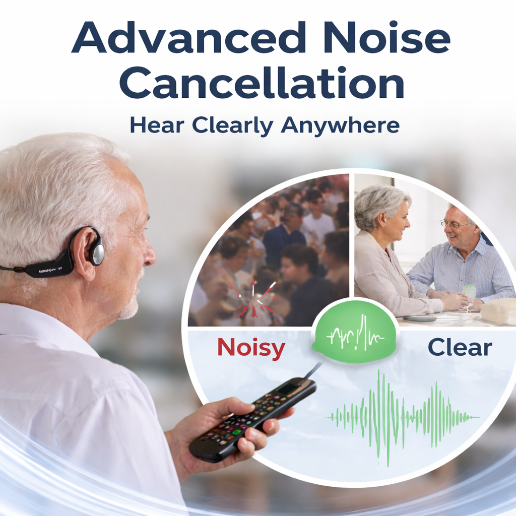 Smart background noise reduction for clearer listening